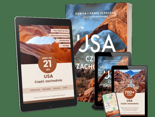 zestaw usa czesc zachodnia ksiazka